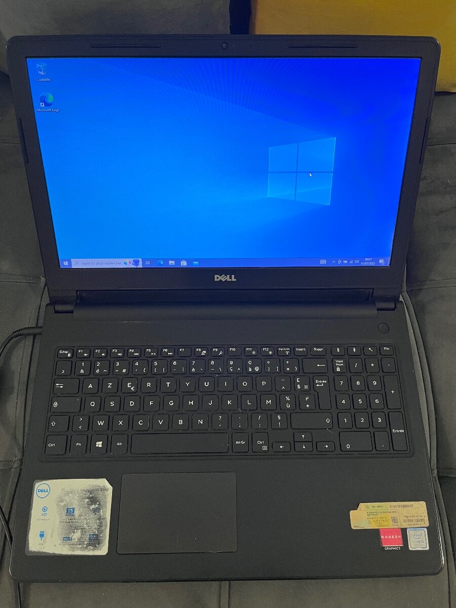 Ordinateur portable Dell 15"