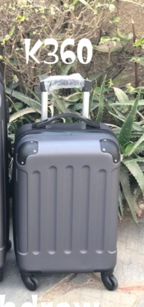 Travel small dark grey bag