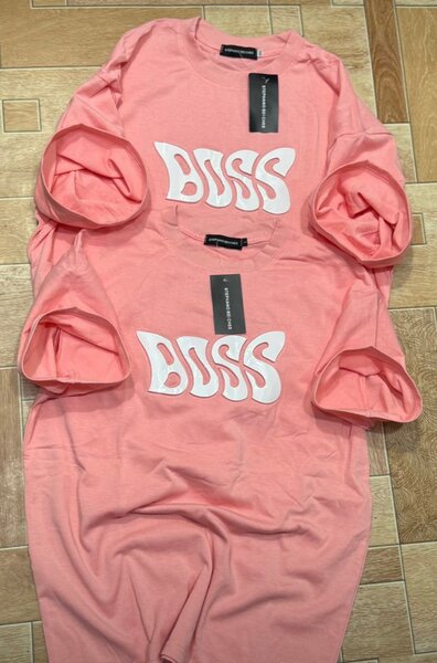 T-shirts unisex BOSS rose