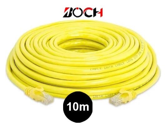 Câble Ethernet 10m Jaune