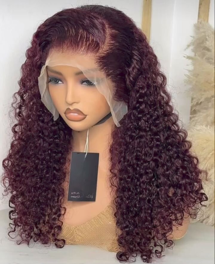 Perruque lace front ondulée