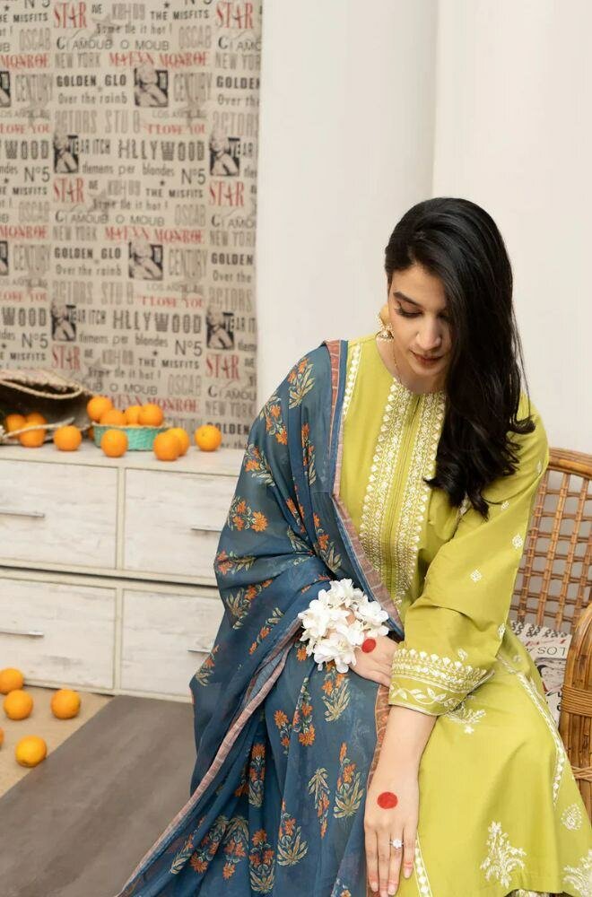 Women unstitched Dhanak collection