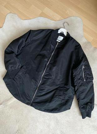 Blouson aviateur matelassé noir