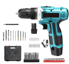 Perceuse Visseuse Sans Fil Rechargeable + 2 Batteries