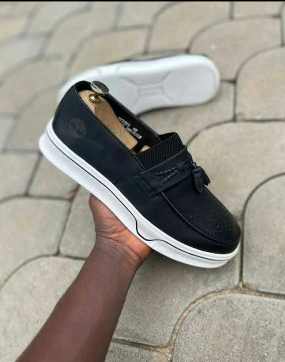 Chaussures mocassins en cuir