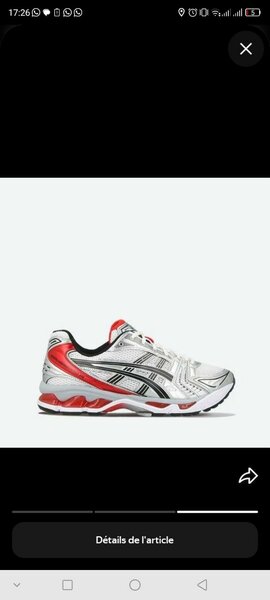 Baskets Asics confort sportive