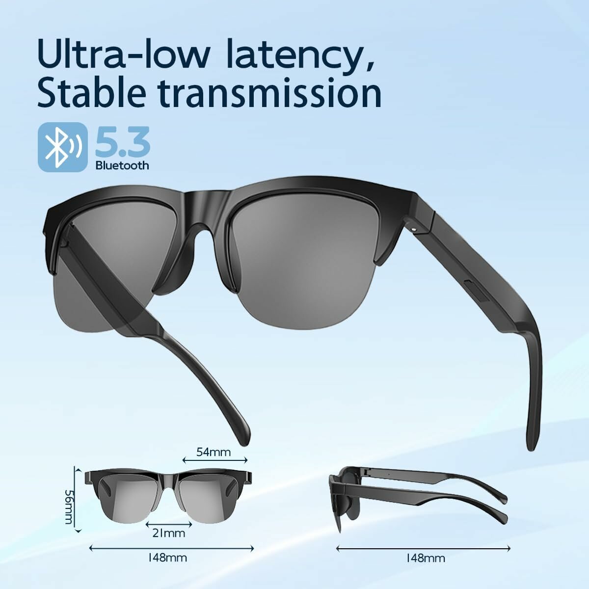 Lunettes Audio Bluetooth 5.3