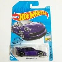 Hot Wheels 2019 Factory Fresh Porsche 911 GT3 246/250, Purple