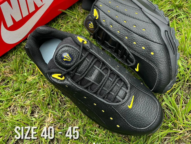 Black Nike sneakers
