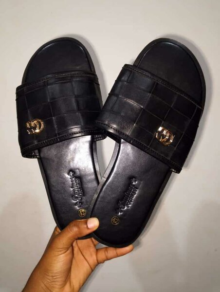 Unisex Leather slippers
