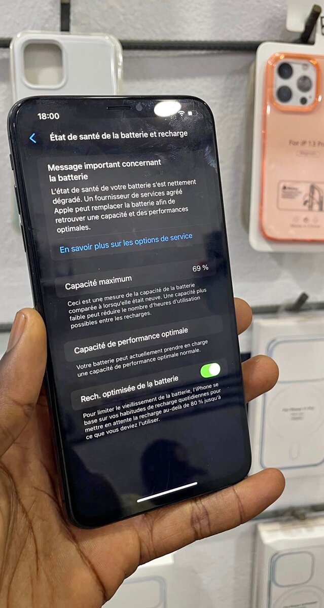 iPhone X reconditionné 64Go