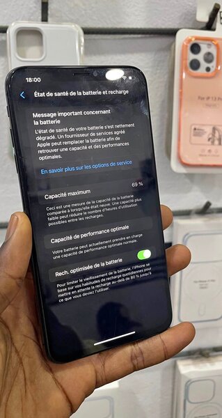 iPhone X reconditionné 64Go