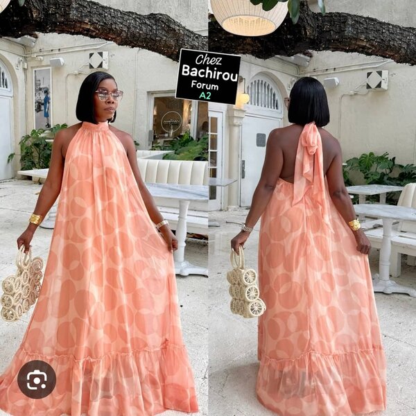 Robe longue d'été élégante