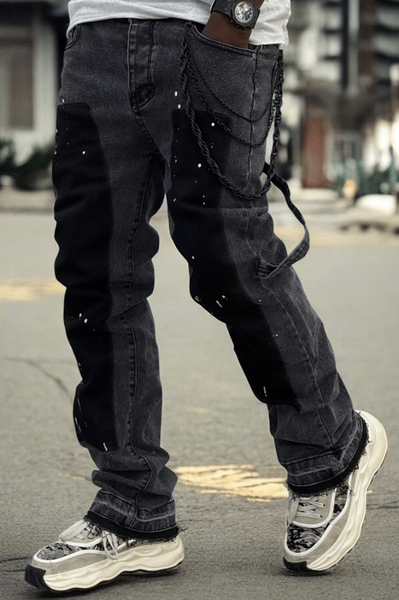 Jeans streetwear homme tendance