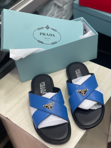 Prada Men's Slide Sandals