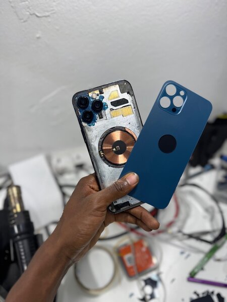 WE FIX BROKEN BACK GLASS FOR IPHONES