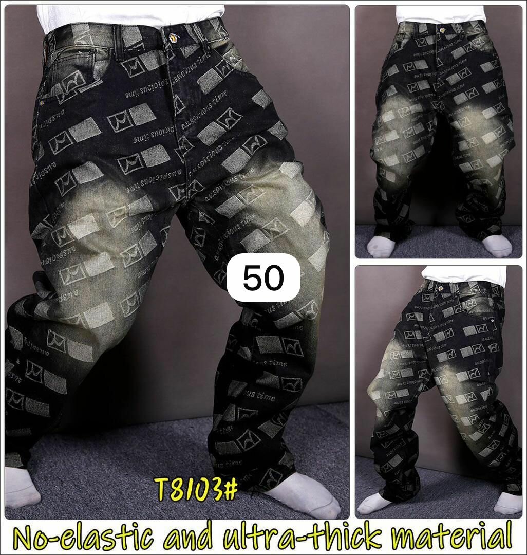 Pantalons baggy épais homme