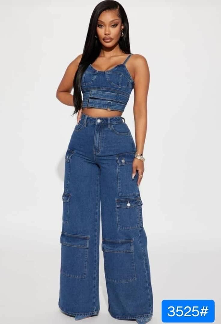 Ensemble jeans pour femme