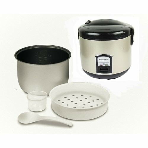Italian Home Rice Cooker 3L - Gray/Black
