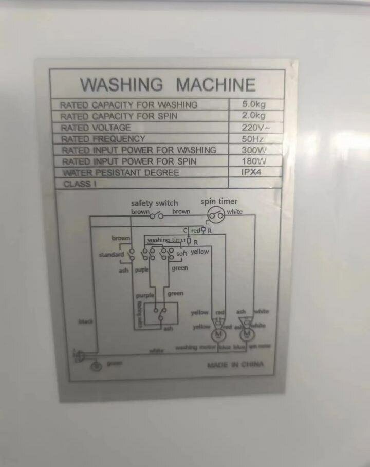 Mini Machine à Laver 5kg