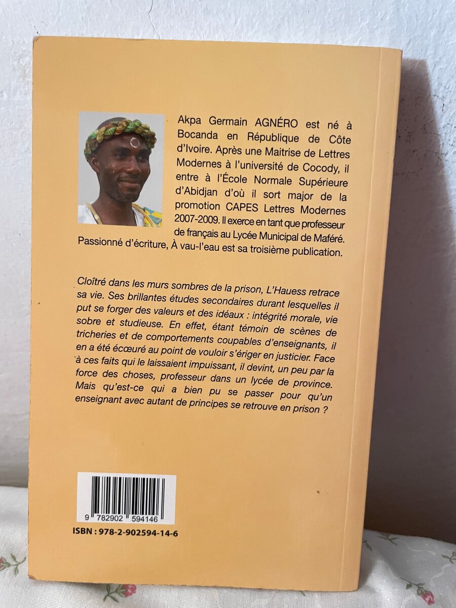 À vau-l'eau par Akpa Germain AGNÉRO