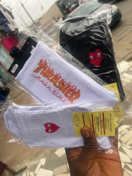 Chaussettes 100% coton