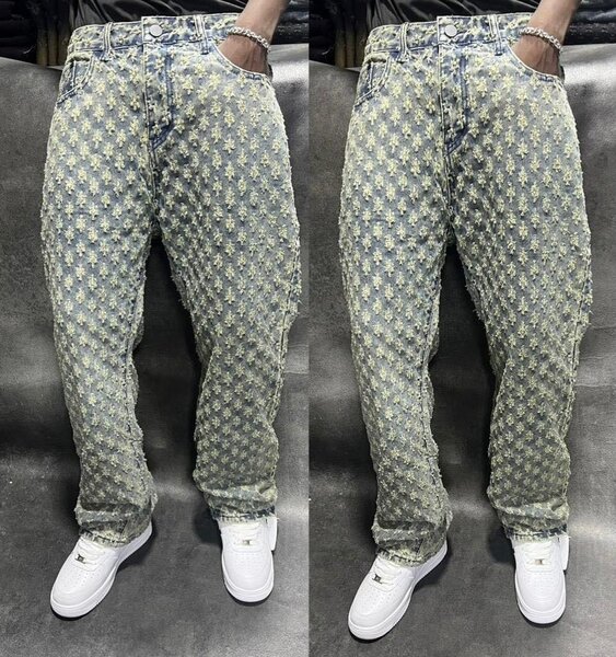 Jeans déchirés tendance homme