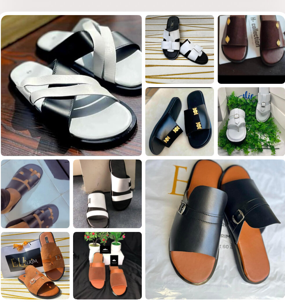 Sandales en cuir pour hommes