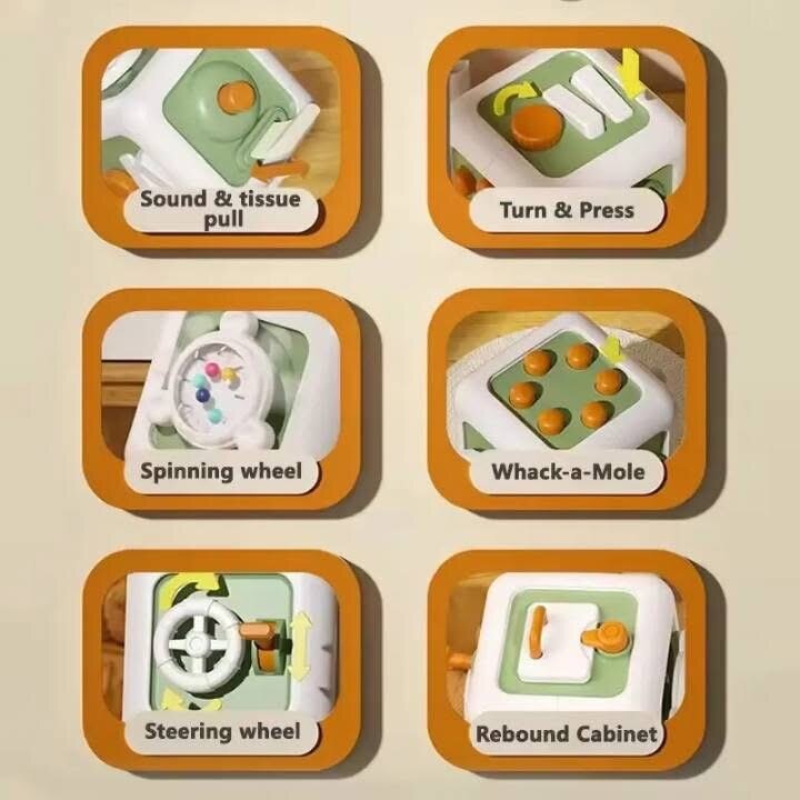 Cube d'Activités Bébé Interactif