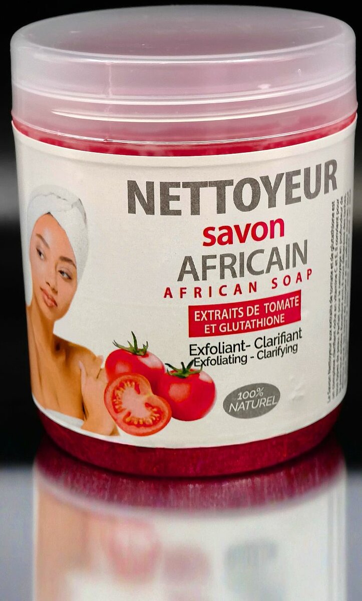 Savon Eclairc. tomate/glutat