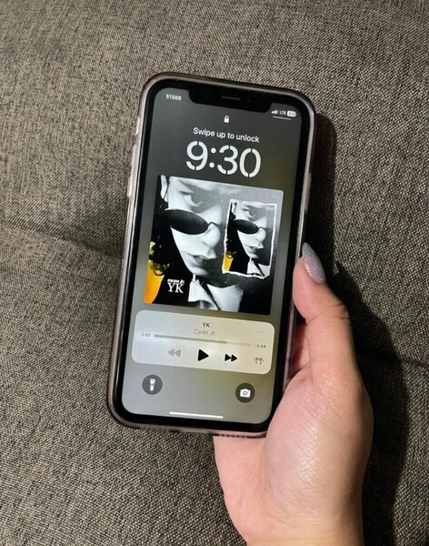 Coque transparente pour iPhone