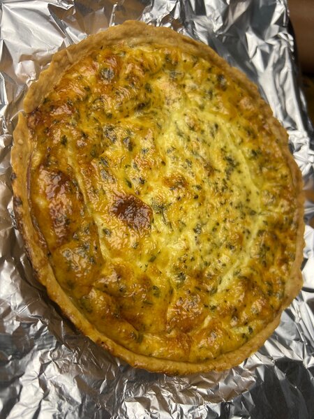 GRANDE QUICHE ( bœuf fumé )