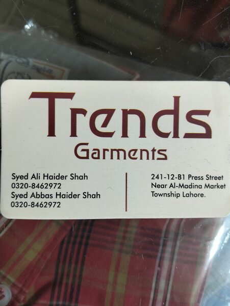 Trends Garements