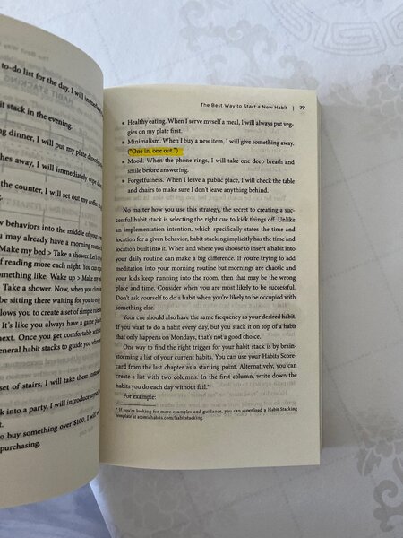 Книга Atomic Habits