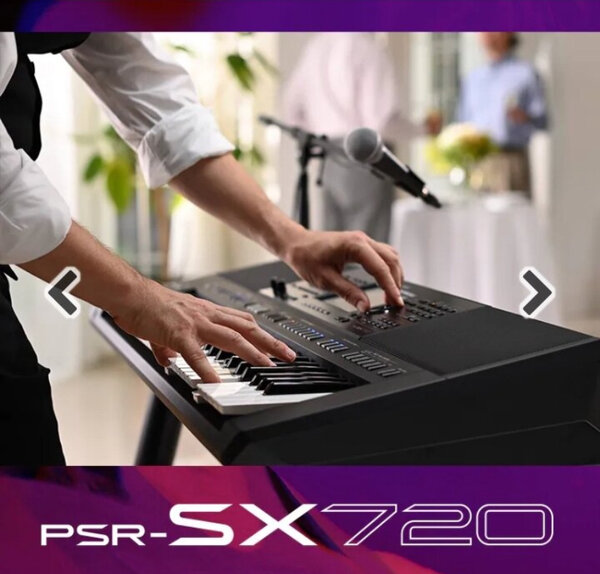 Clavier électronique Yamaha PSR-SX720