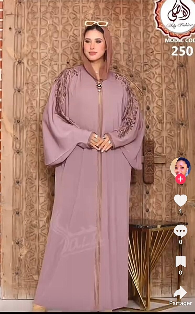 Abaya femme chic et élégante