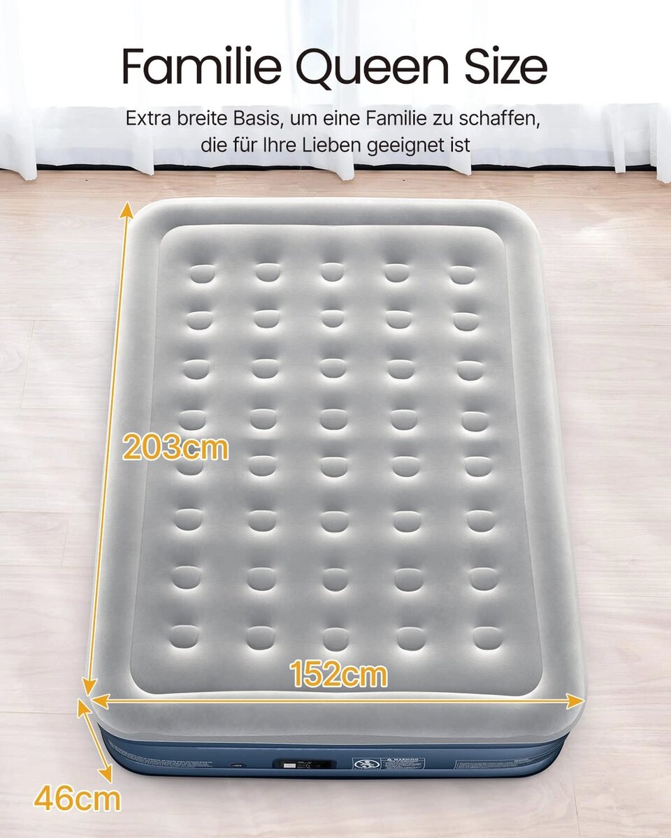 Matelas Gonflable Queen iDOO