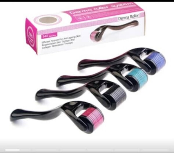 Derma Roller Anti-âge 540 Micro-Aiguilles