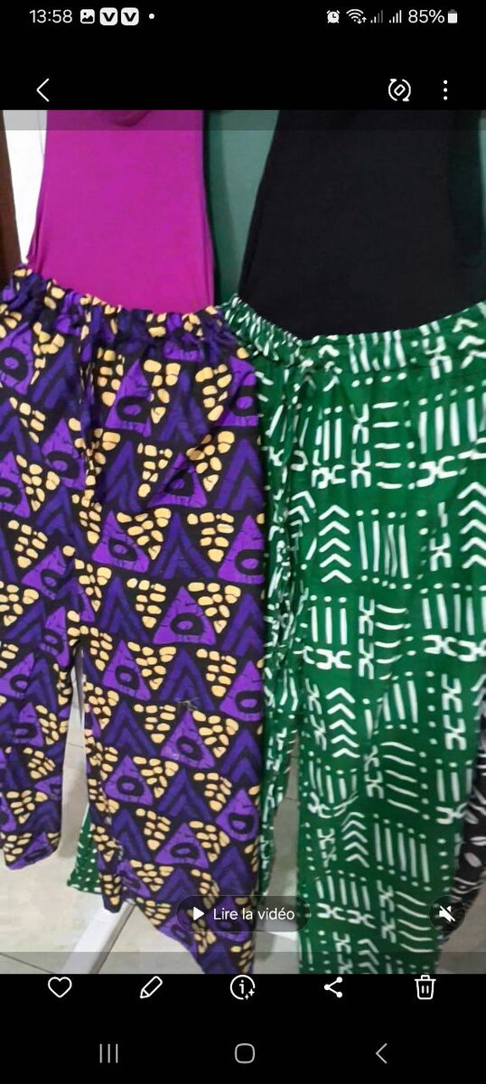 Ensemble pantalon ankara