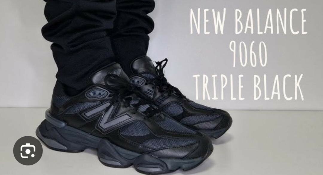 New Balance 9060 Triple Black