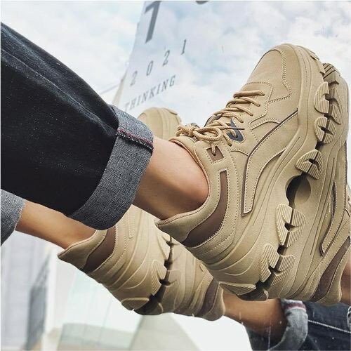 Mens Anti-slip Wear-resistant Sneakers Casual Shoes