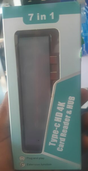 TYPE-C HD 4K  CARD READER 7 IN 1 ADAPTER