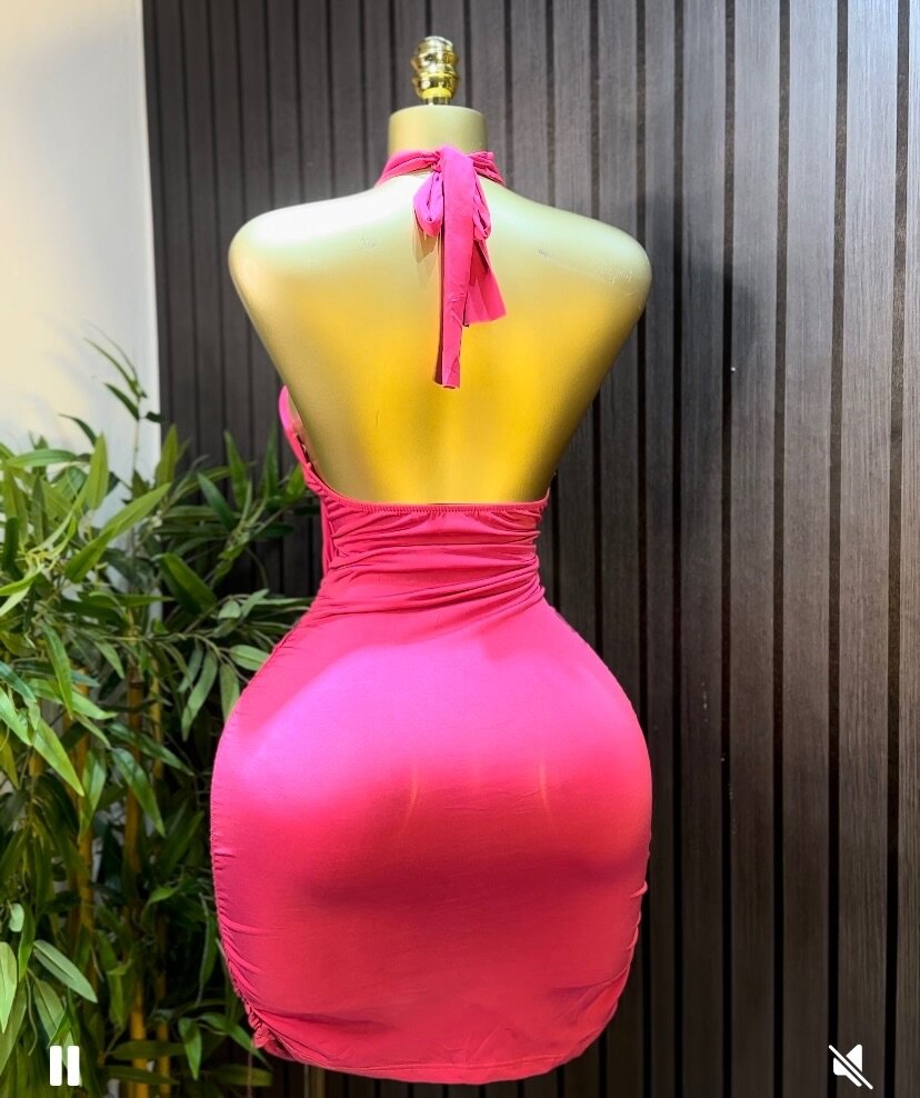 Robe Femme Dos Nu Étroite