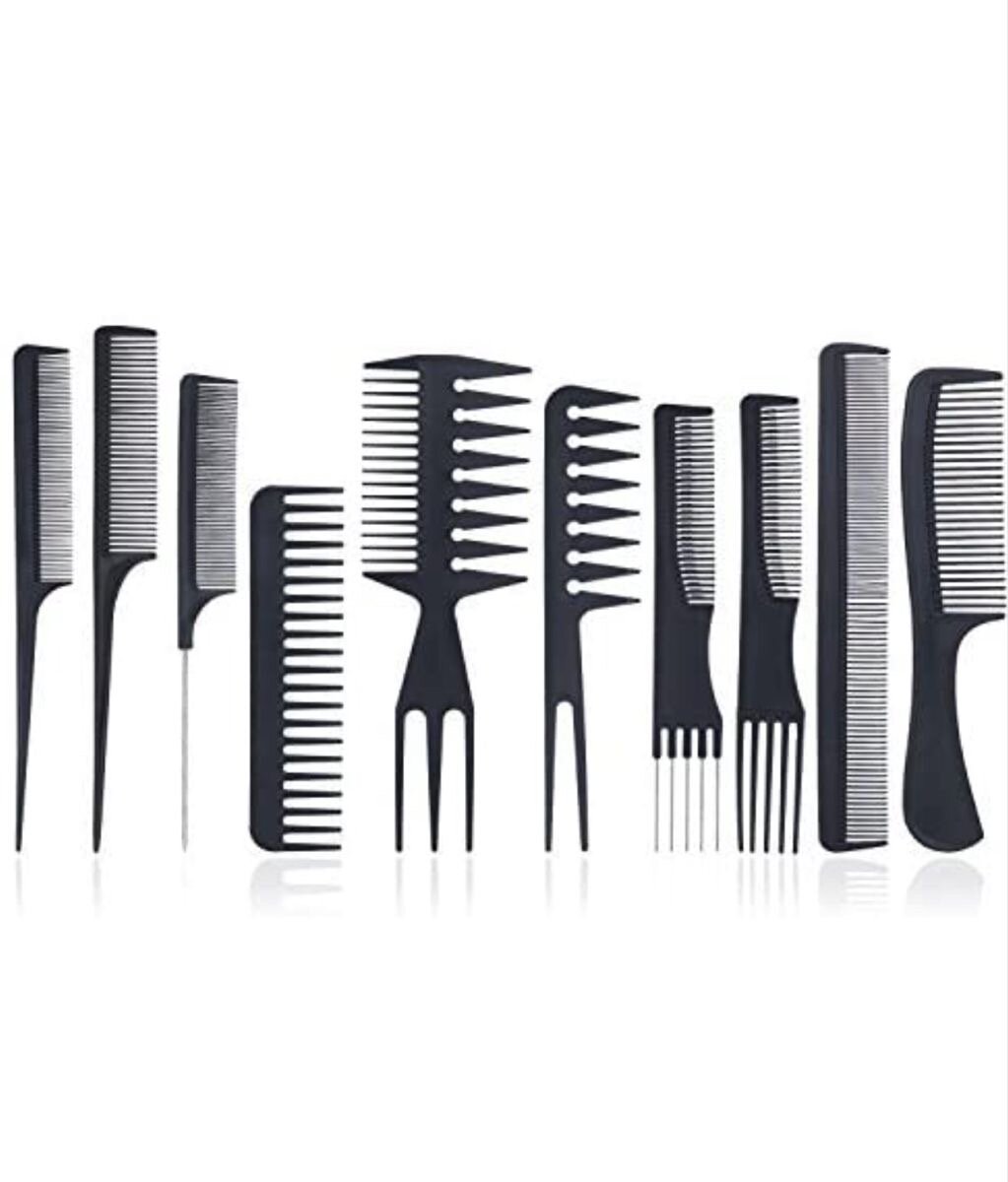 Kit Peignes Professionnel 10 Pièces