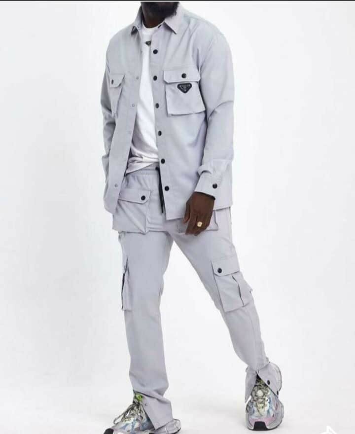 Set chemise cargo tendance