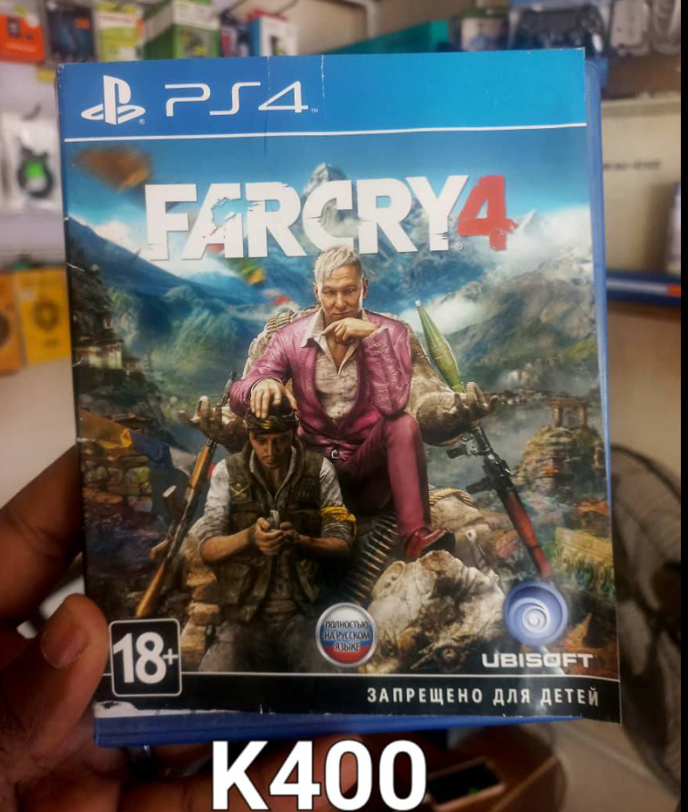 PlayStation 4 Game CDs Fargry4