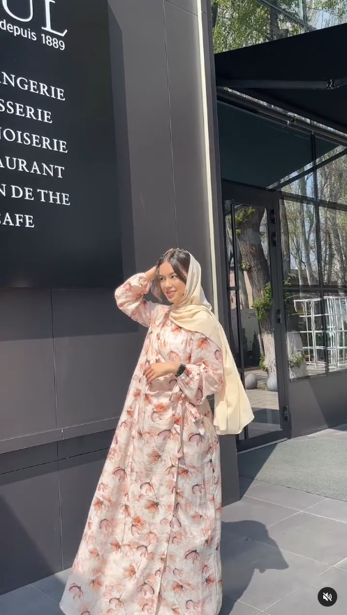 Летное длинное платье 