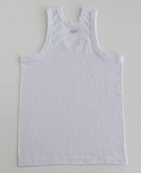 Débardeur Enfant Blanc 100% Coton