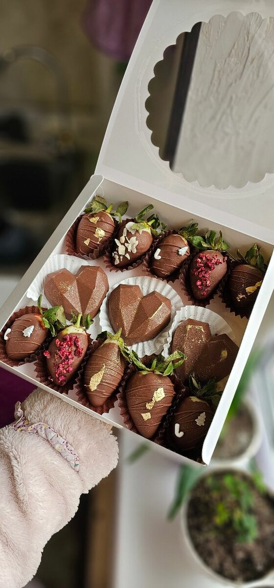 Клубника в шоколаде