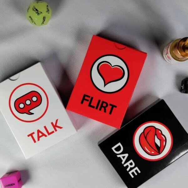 3in1-Talk,Flirt &Dare cards